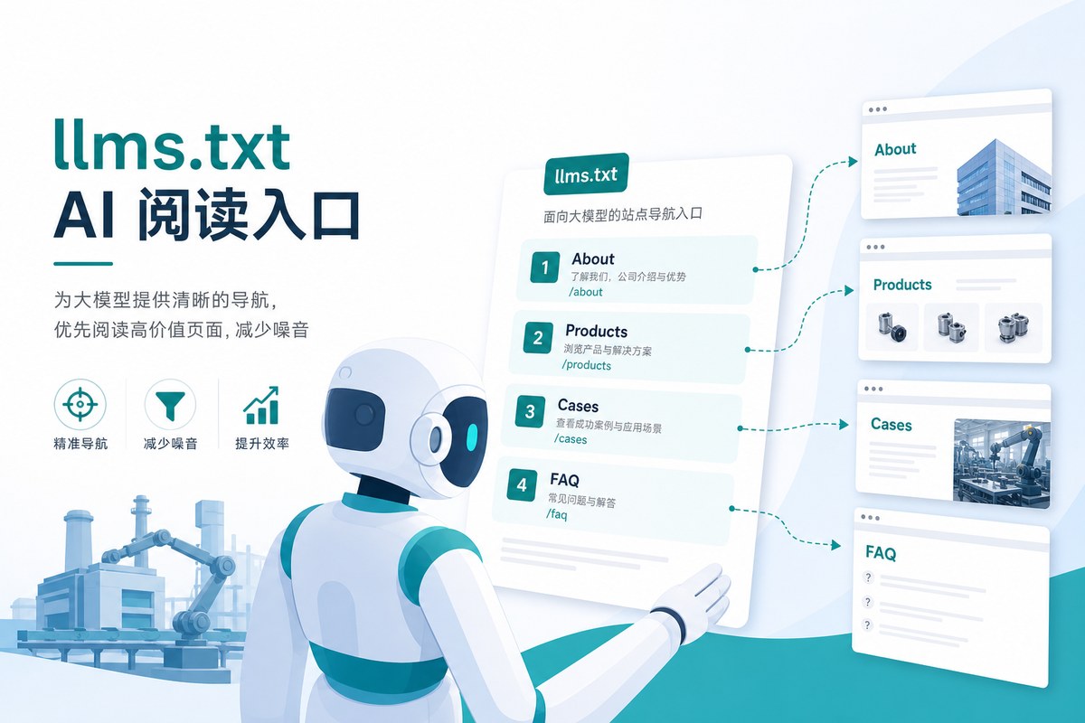 llms.txt 是什么？给大模型一条清晰的阅读入口